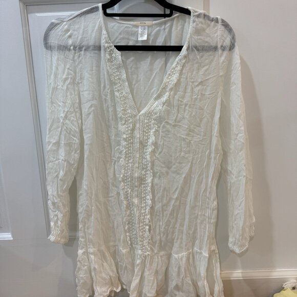 Eberjey White Coverup - Picture 1 of 2